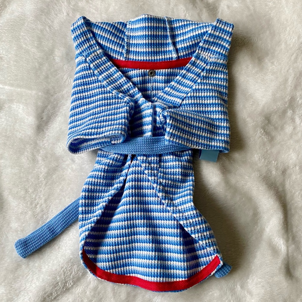 Silver Paw dog robe size S